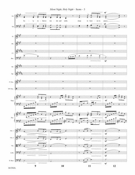 Silent Night, Holy Night - Orchestral Score and Parts image number null