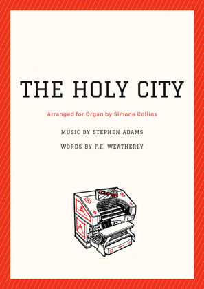 Book cover for The Holy City (Organ with Lyrics)