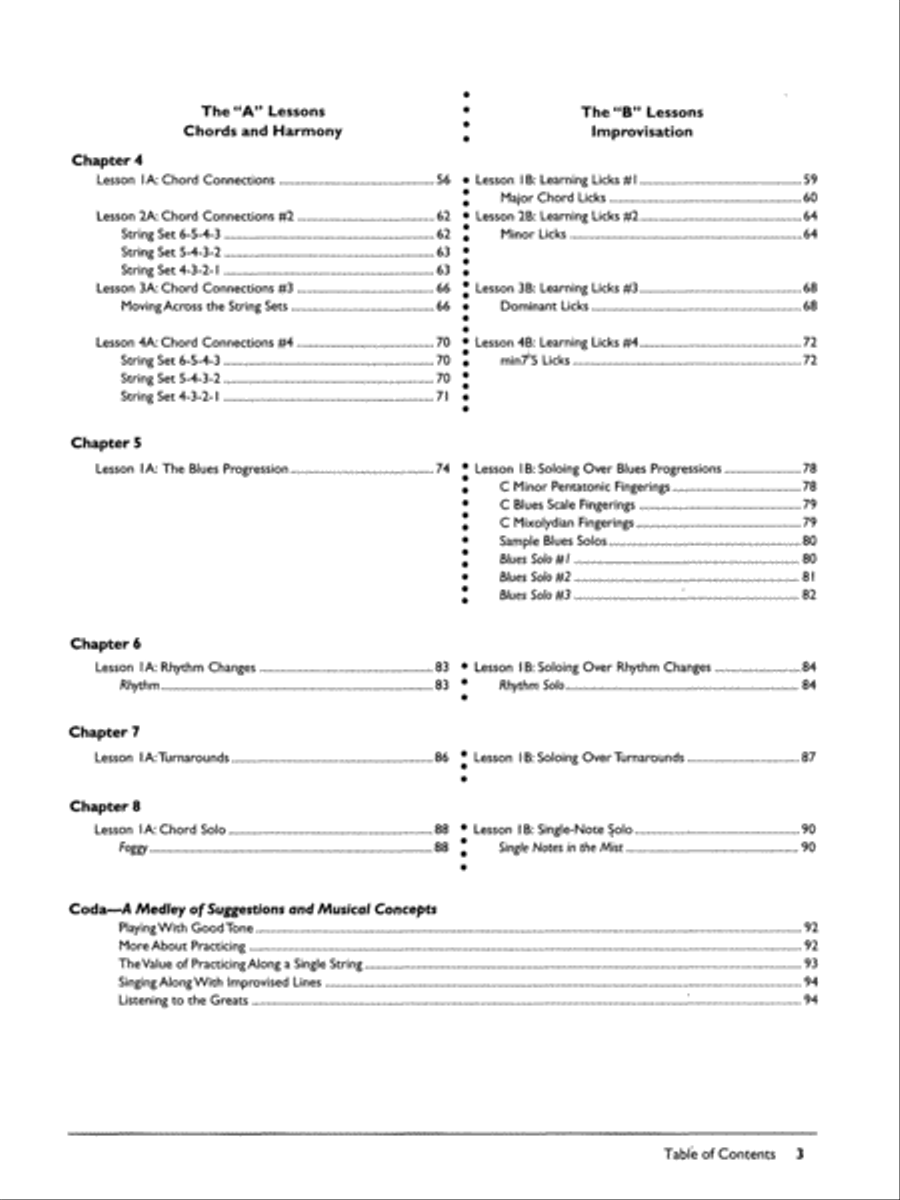 Complete Jazz Guitar Method Electric Guitar scores gallery preview page 8