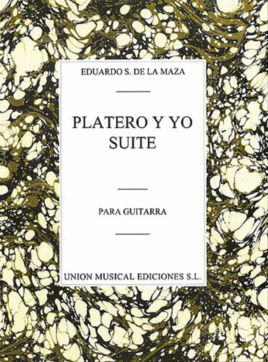 Eduardo Sainz De La Maza: Platero Y Yo Suite Acoustic Guitar scores gallery preview page 1