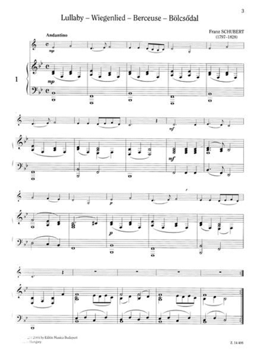 Repertoire für Musikschulen - Klarinette