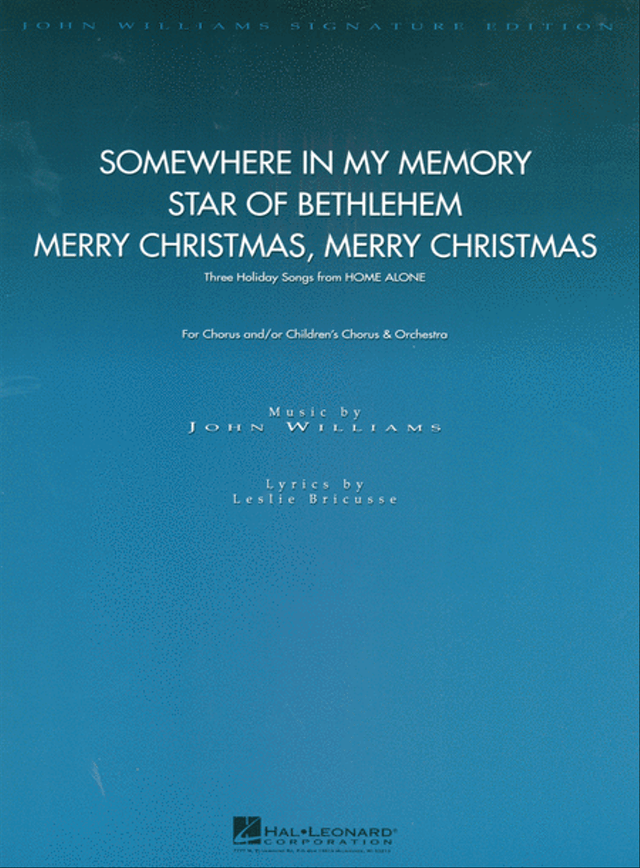 Book cover for Three Holiday Songs from Home Alone