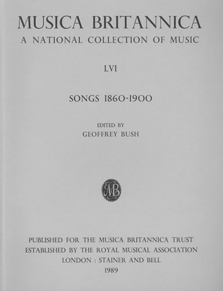 Songs 1860-1900 (LVI)