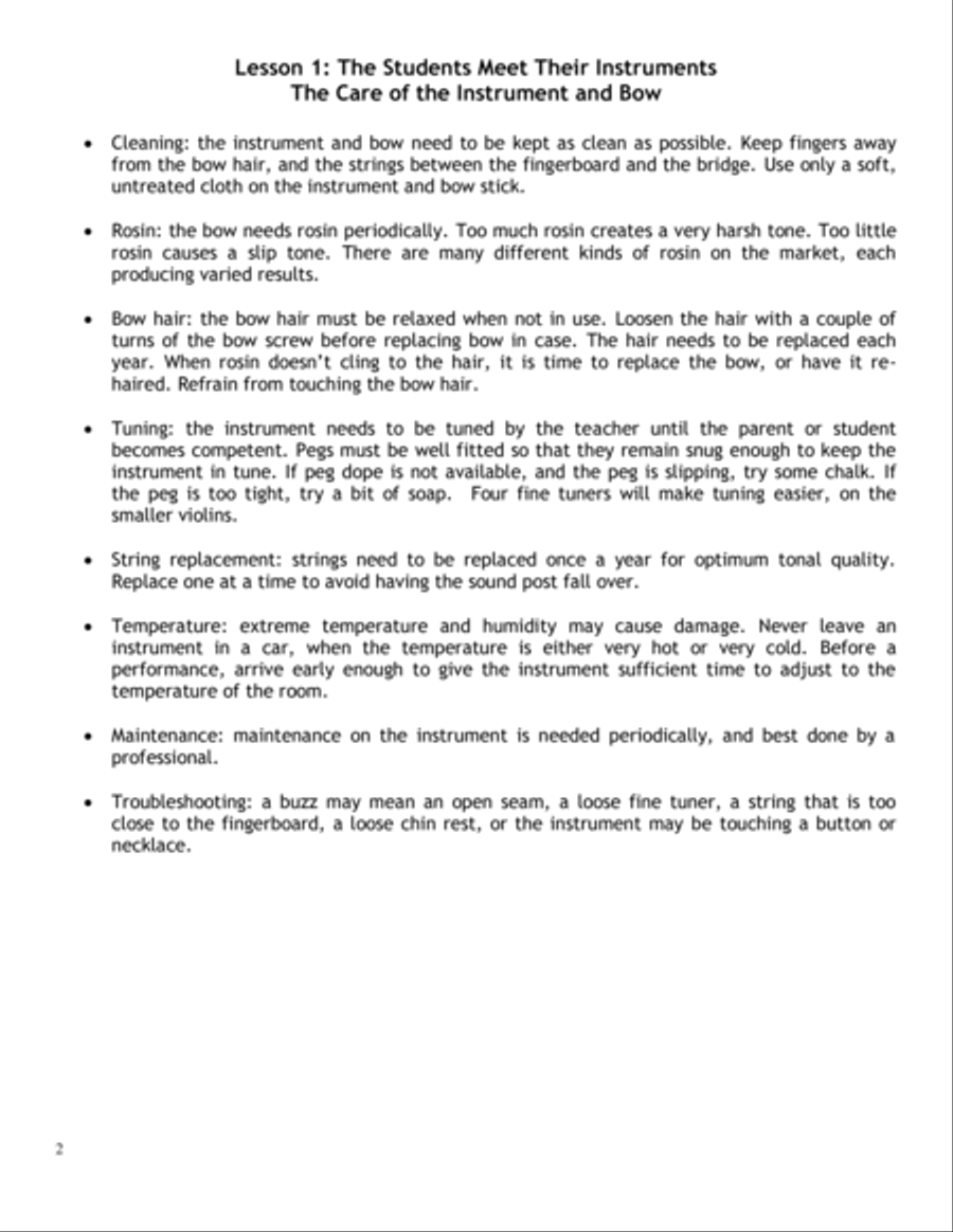 Easy As Do - Re - Mi, Book 1, Score String Orchestra scores gallery preview page 2