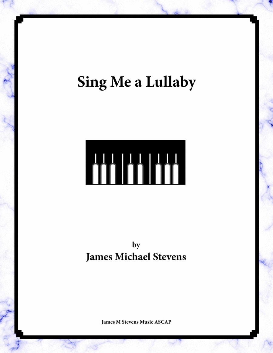 Sing Me a Lullaby - Piano Solo Piano Method scores gallery preview page 1