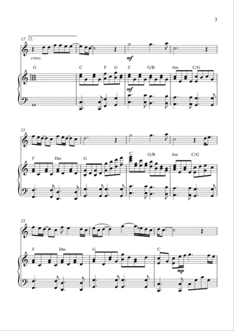 Always On My Mind Violin Solo scores gallery preview page 3