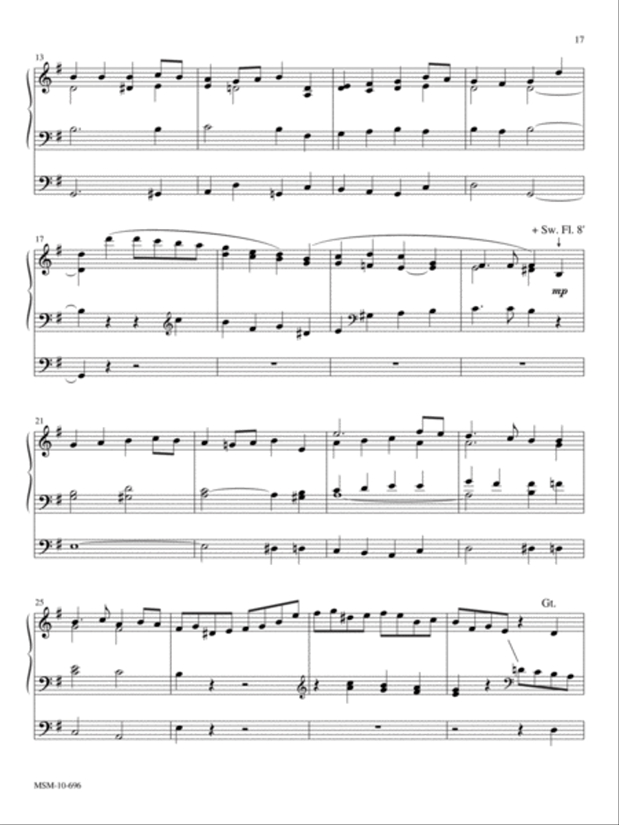 Lord, Speak to Me Lord, Speak to Me Organ scores gallery preview page 2
