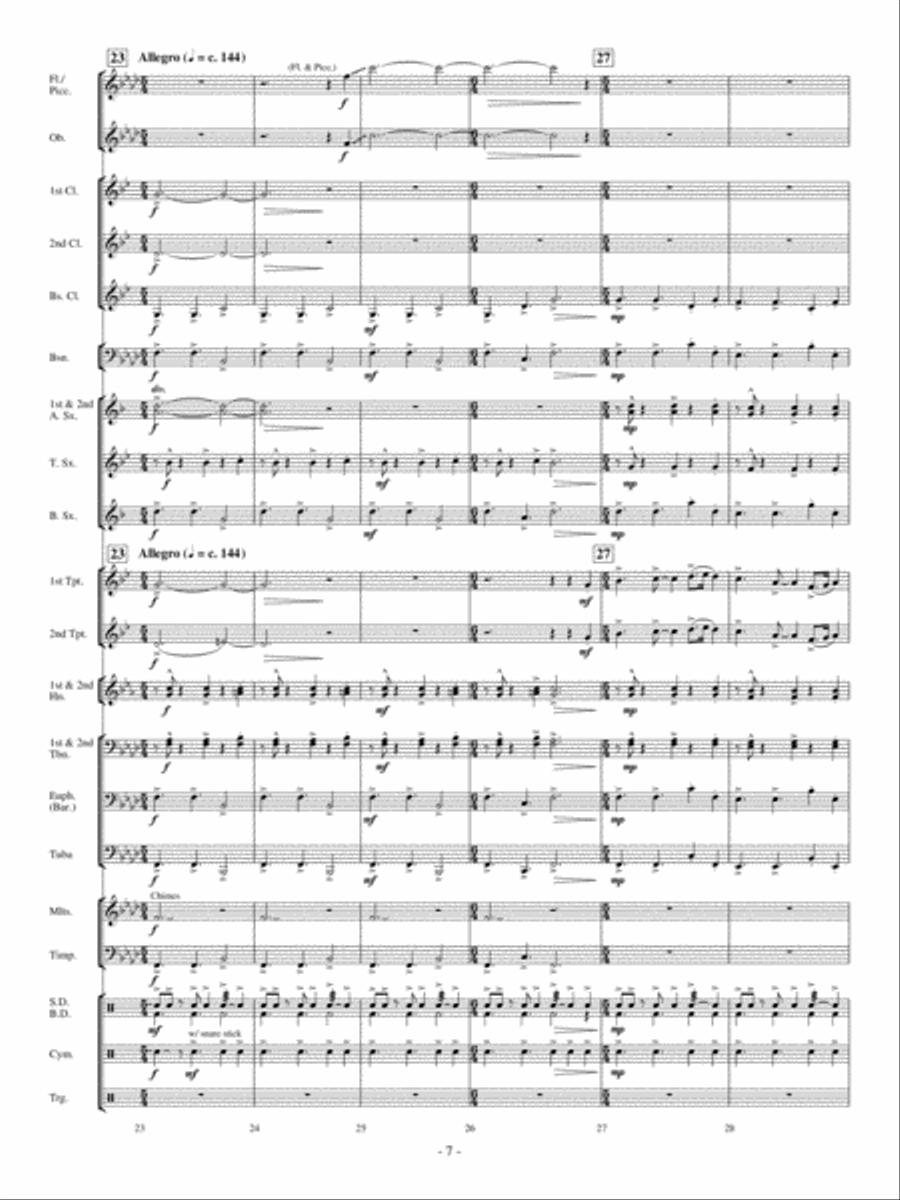 What Child Is This? Concert Band scores gallery preview page 6