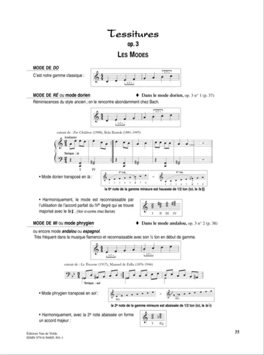 Tessitures Score scores gallery preview page 5