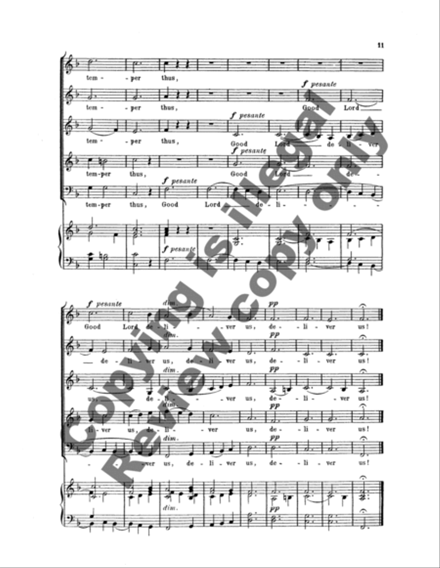 Ring Out Your Bells SSATB scores gallery preview page 12