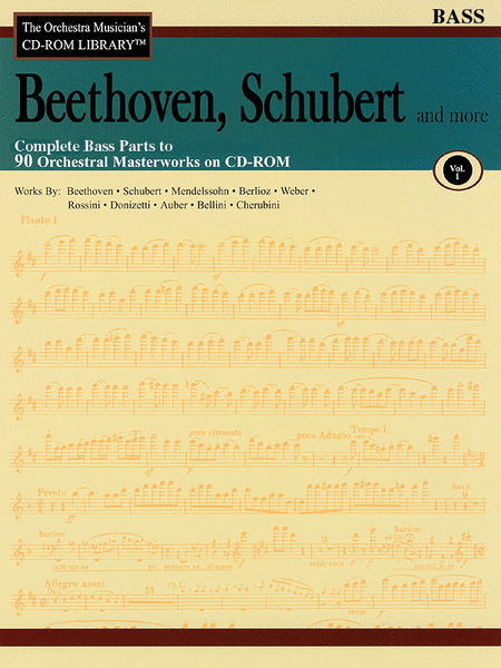 Beethoven, Schubert and More - Volume I (Bass)