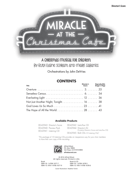 Miracle at the Christmas Cafe image number null