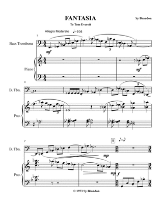Fantasia for Bass Trombone and Piano