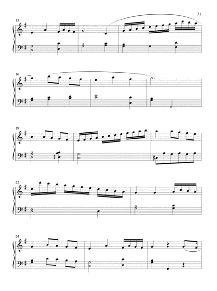 Christmas Carols and Classics Piano Solo scores gallery preview page 19