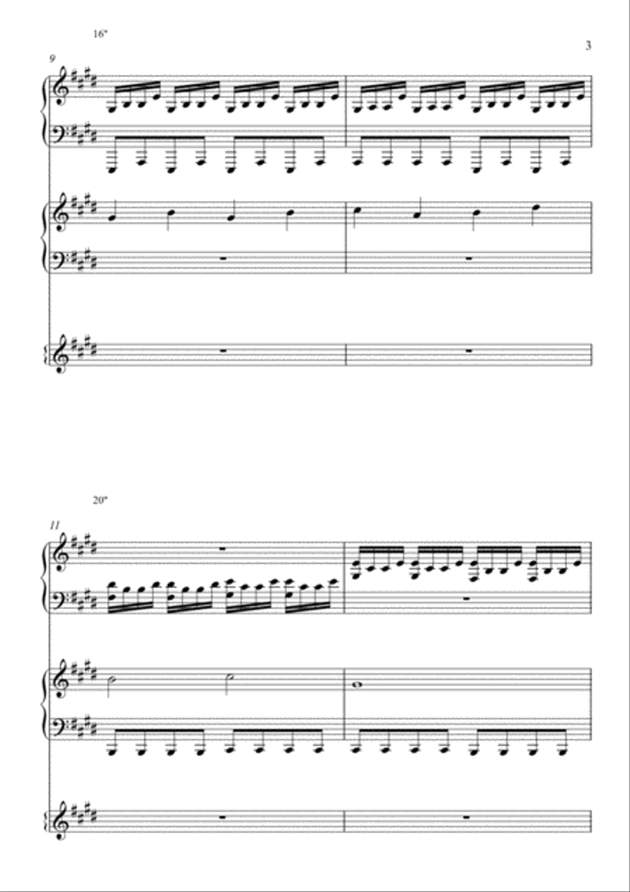 Changes – Emotions Album – Blefony (Nazar Kornienko) Piano scores gallery preview page 3