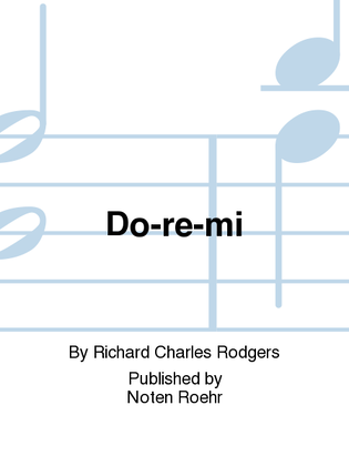 Book cover for Do-re-mi (en) Hammerstein, Oscar, text