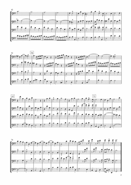 Sonata Op.34-2 for Four Violoncellos image number null