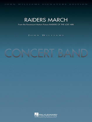 Book cover for Raiders March