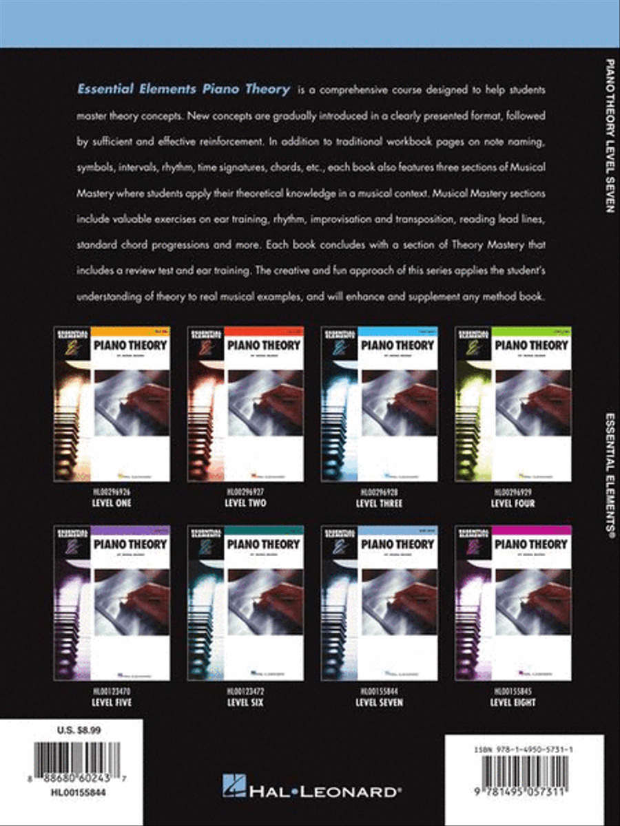 Essential Elements Piano Theory – Level 7 Piano Method scores gallery preview page 9