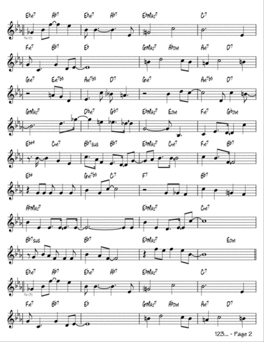 123... 123... Easy Piano scores gallery preview page 2