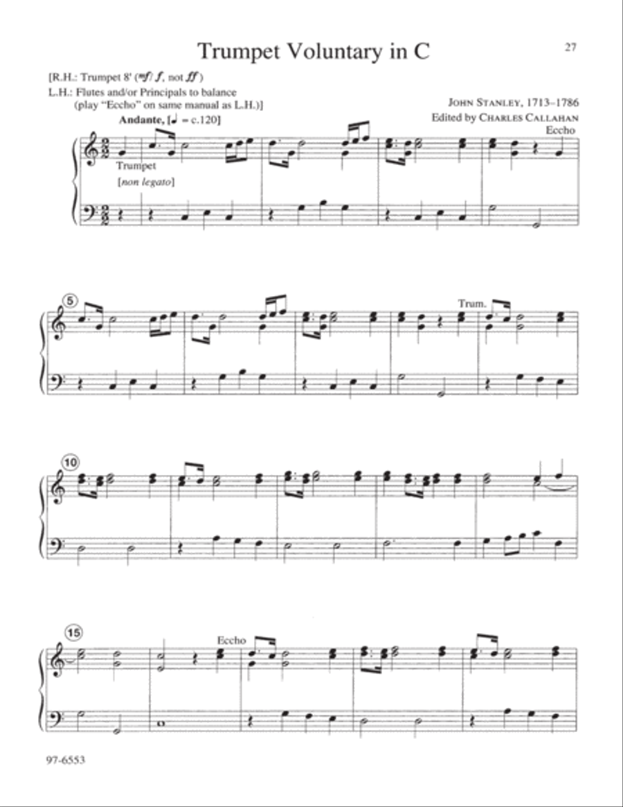 Preludes and Postludes for Manuals, Vol. 1 Organ scores gallery preview page 11