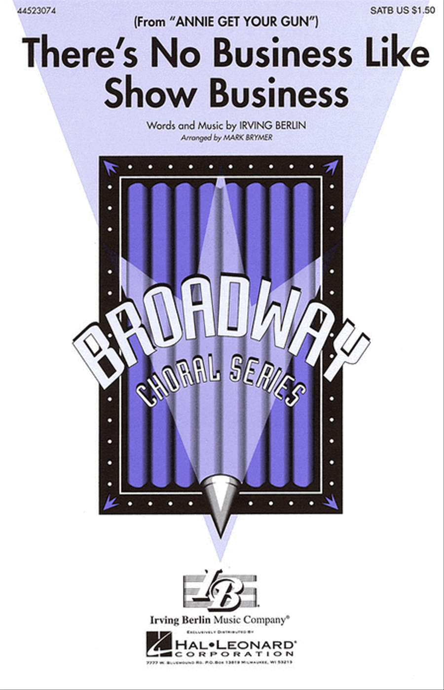 There's No Business Like Show Business 4-Part scores gallery preview page 1