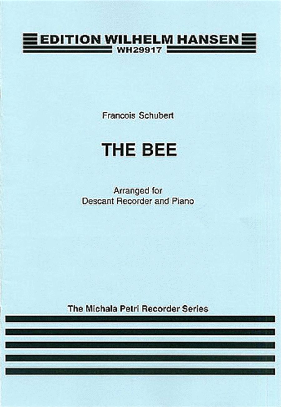 Francois Schubert: The Bee (Descant Recorder) Soprano Recorder scores gallery preview page 1