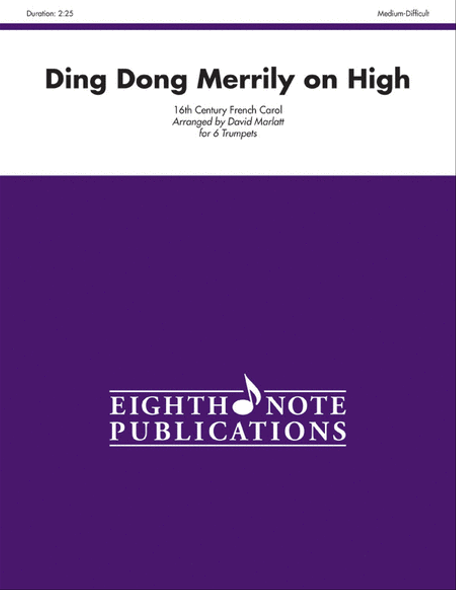 Ding Dong Merrily on High Small Ensemble scores gallery preview page 1