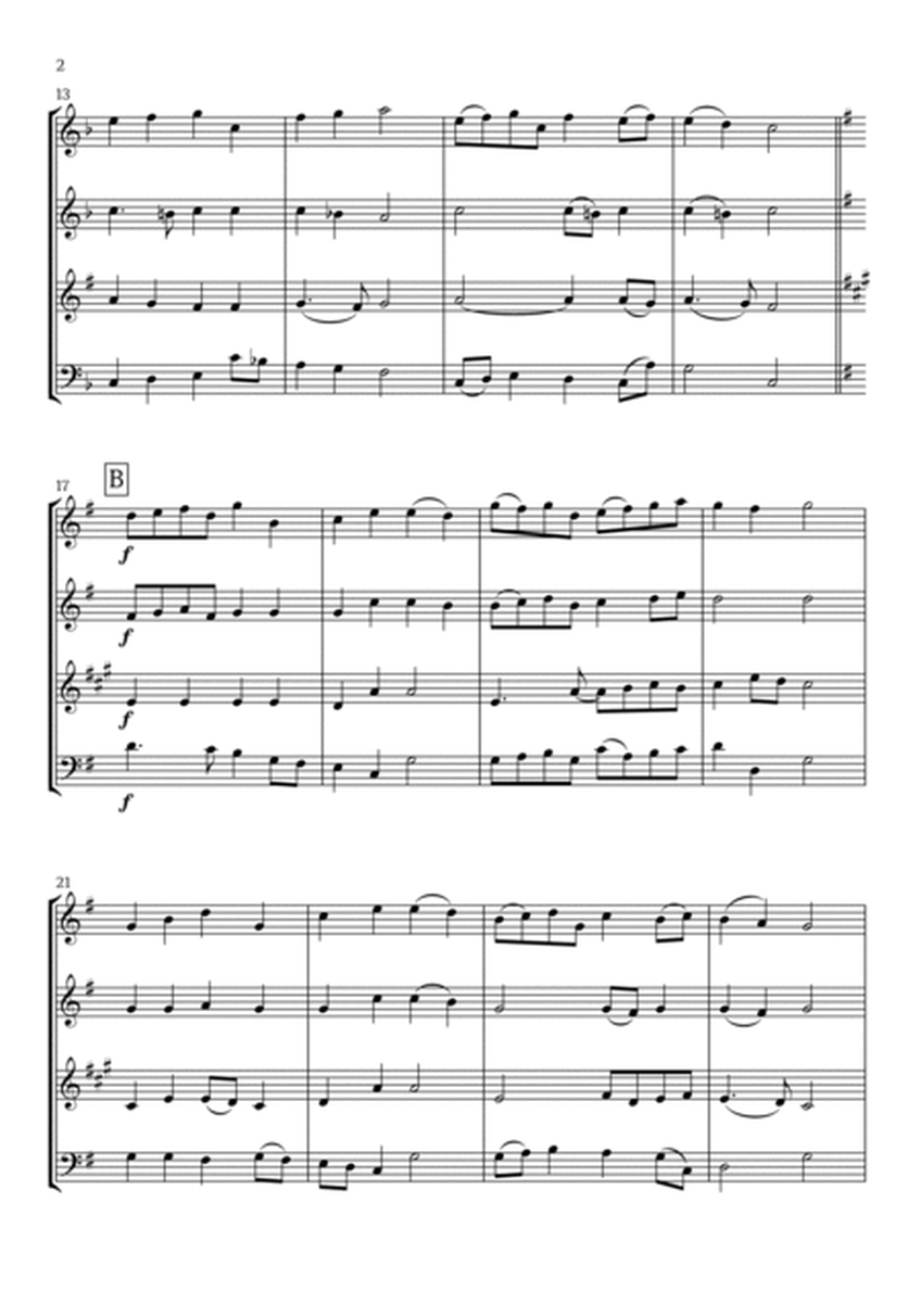 Jesus Christ Is Risen Today (for Woodwind Quartet) - Easter Hymn image number null