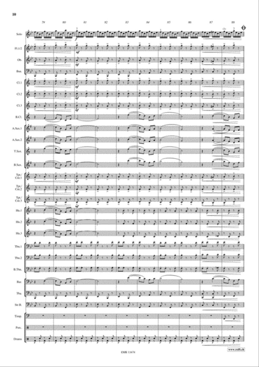 Zirkus Renz Zirkus Renz Concert Band scores gallery preview page 10