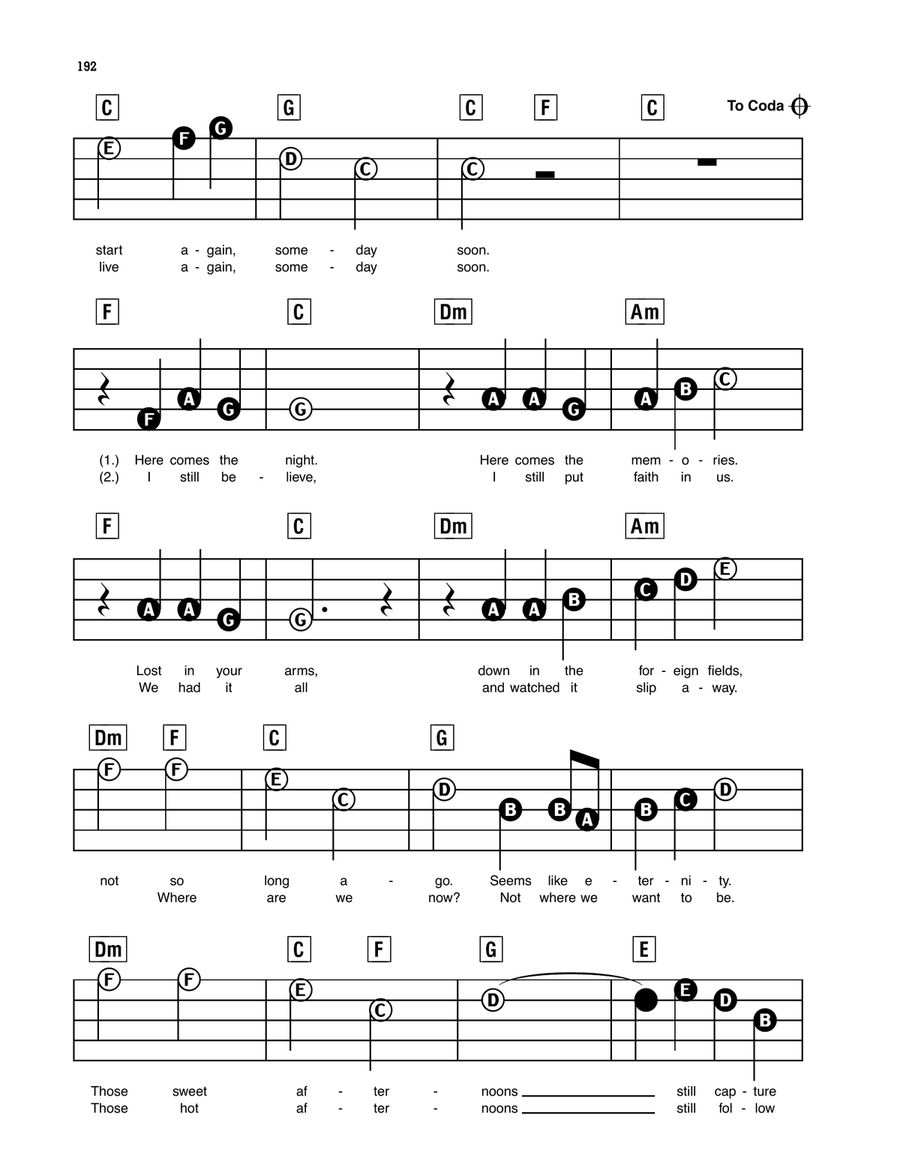 Someday Out Of The Blue (Theme from The Road To El Dorado) Electronic Keyboard scores gallery preview page 2