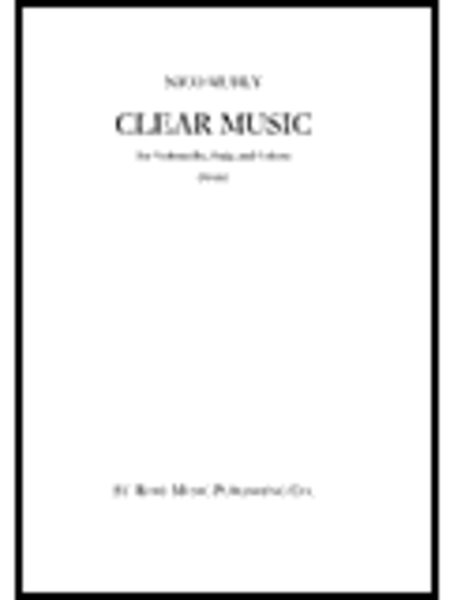 Nico Muhly: Clear Music