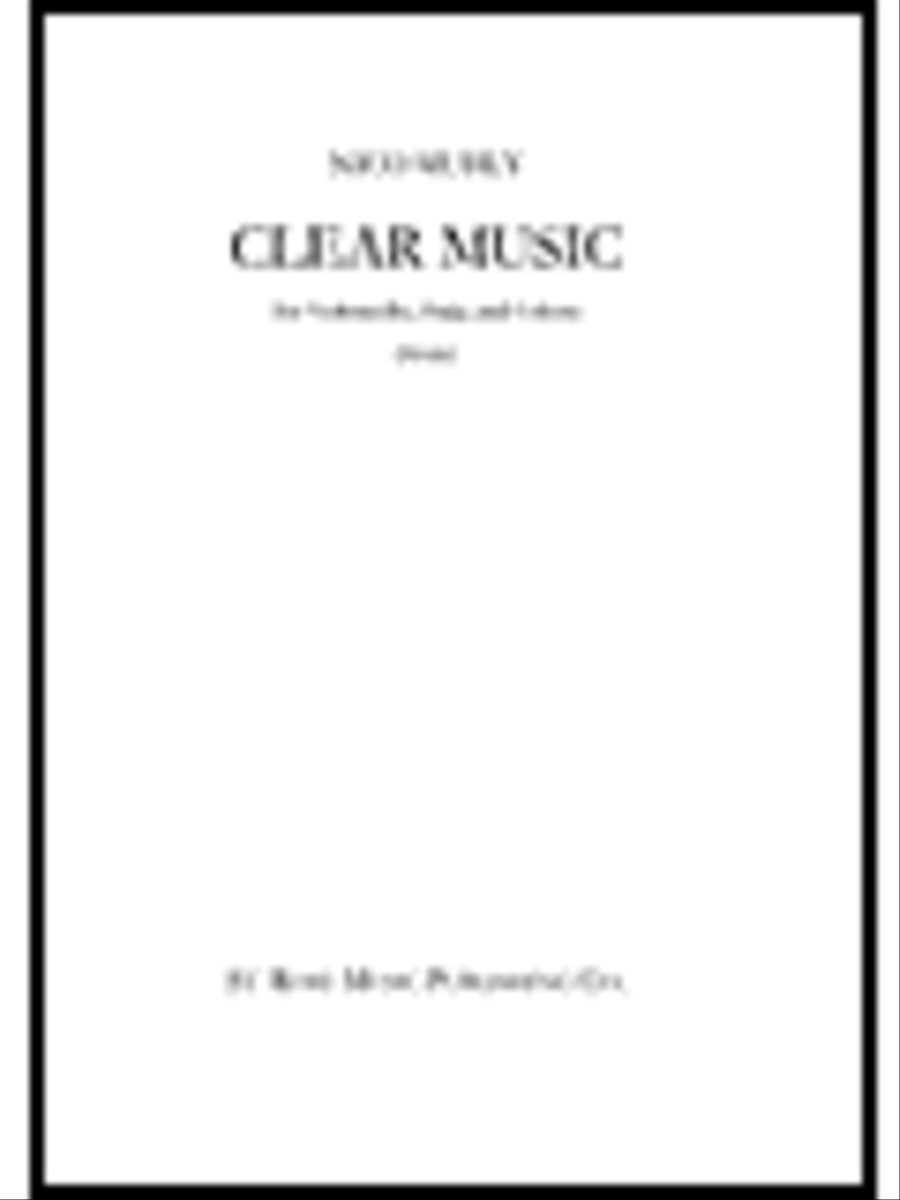 Nico Muhly: Clear Music