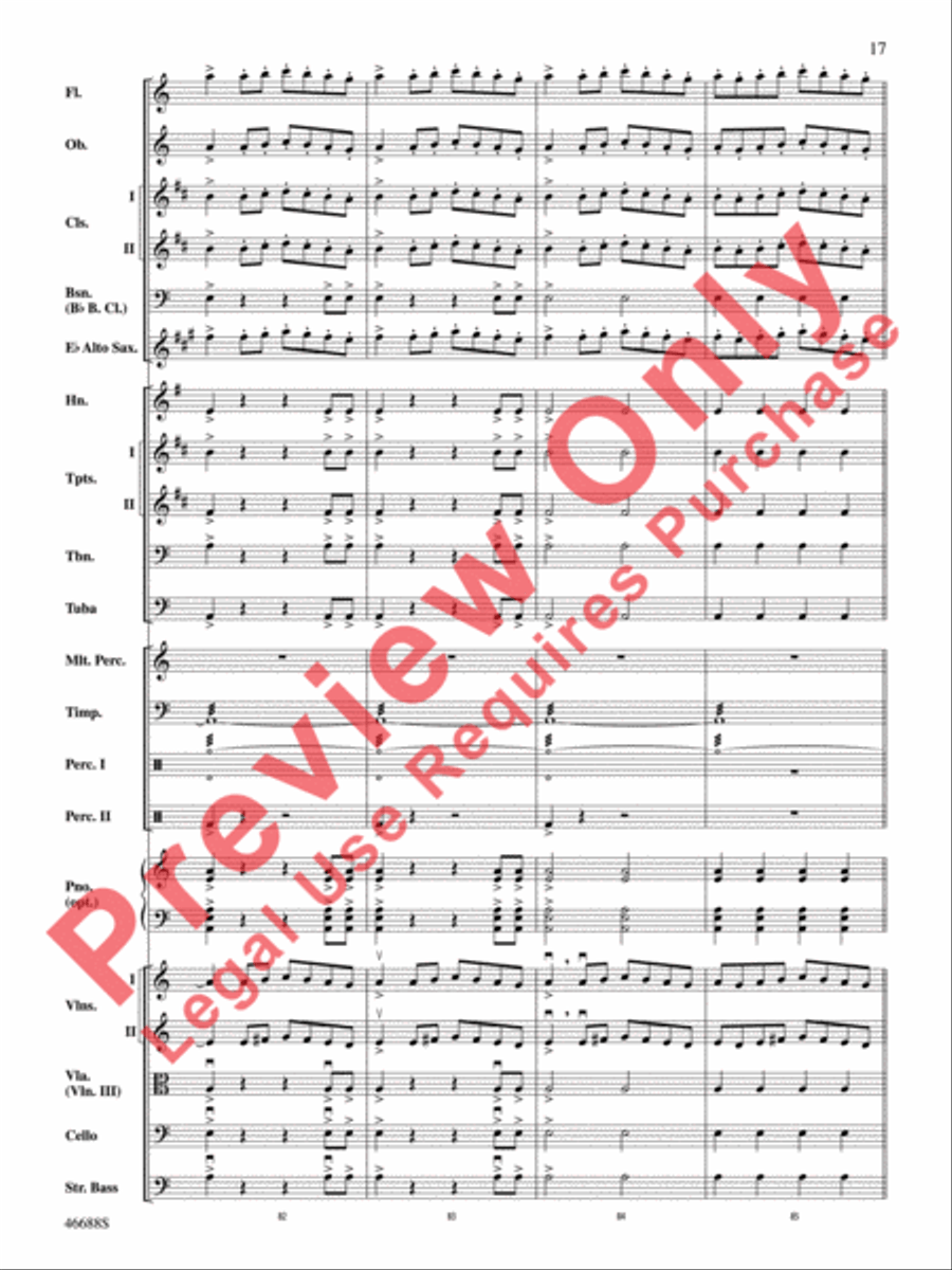 Russian Christmas Music Full Orchestra scores gallery preview page 18