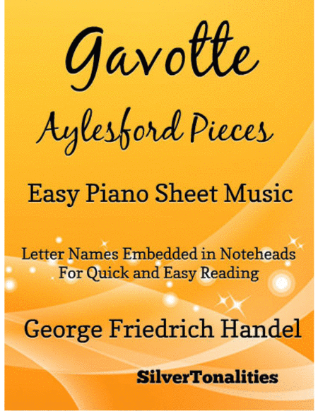 Gavotte Aylesford Pieces Easy Piano Sheet Music
