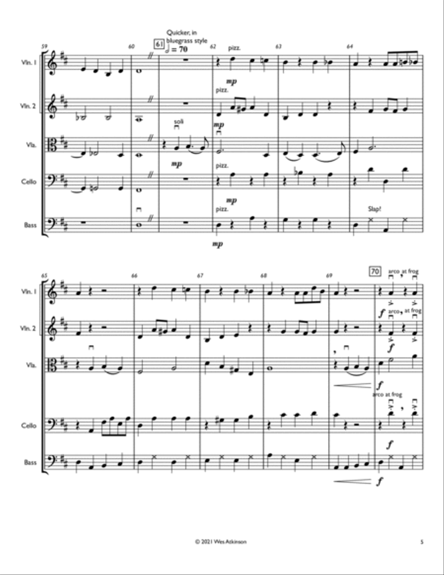 Green Country String Orchestra scores gallery preview page 5