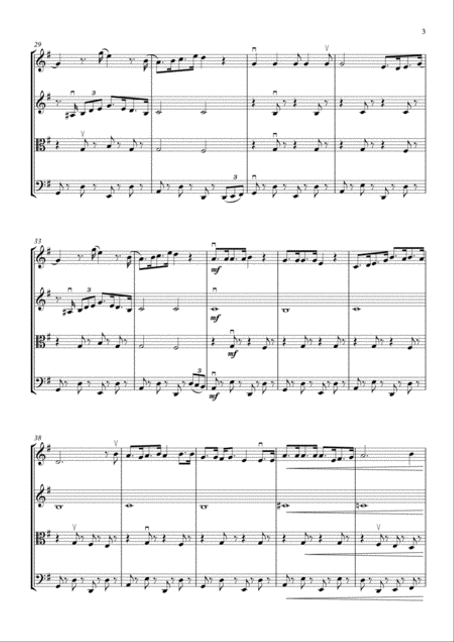 Always Look On The Bright Side Of Life String Quartet scores gallery preview page 5