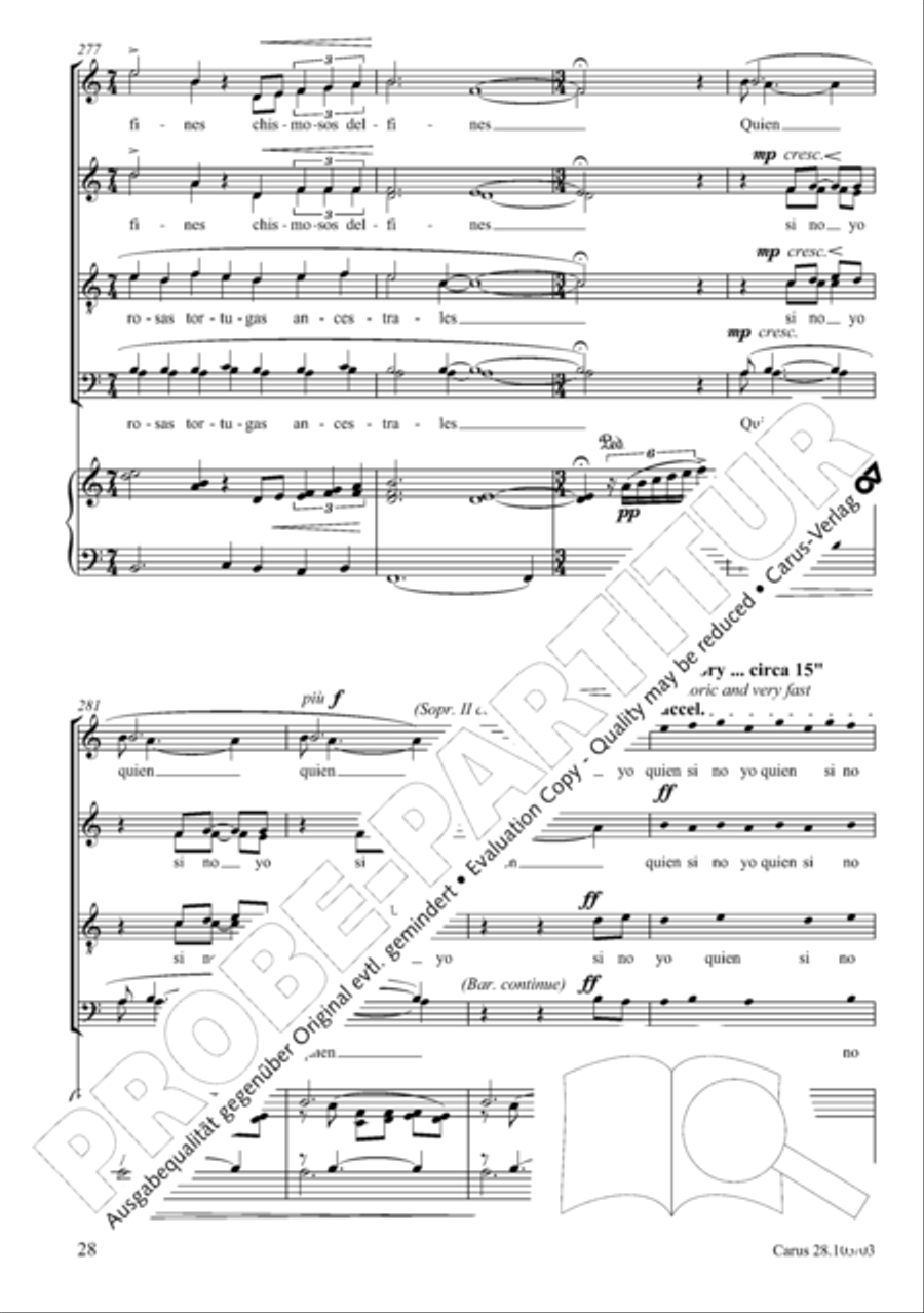 Water Water 4-Part scores gallery preview page 43