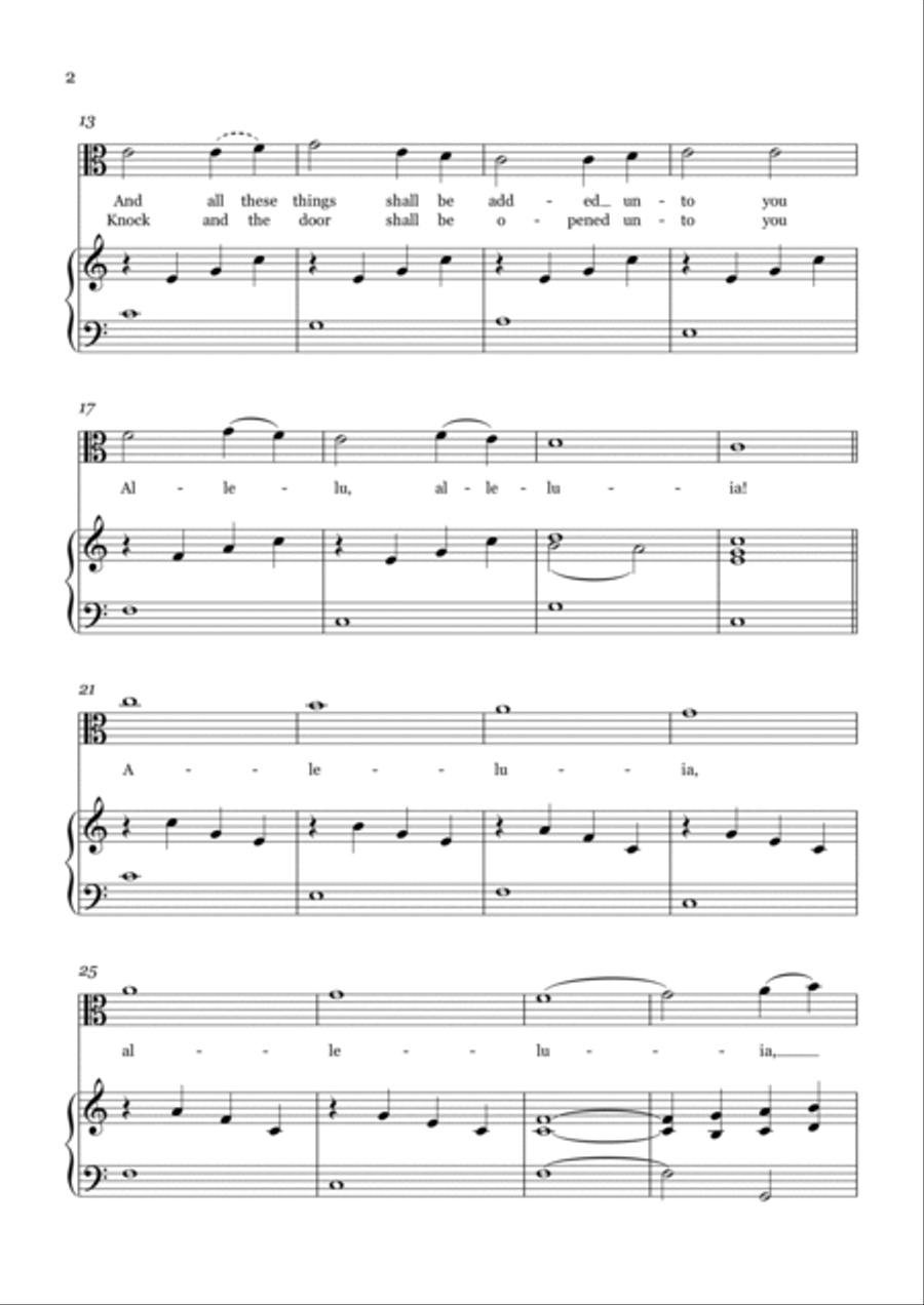 Seek Ye First Chamber Music scores gallery preview page 2