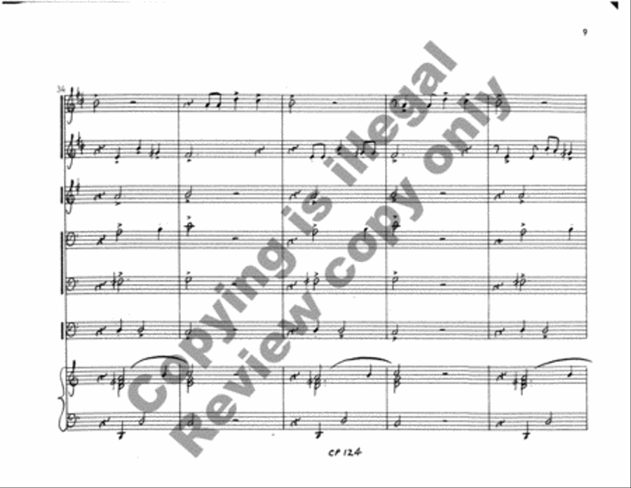 Liturgical Sonata Trombone scores gallery preview page 46