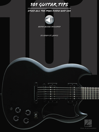 Book cover for 101 Guitar Tips