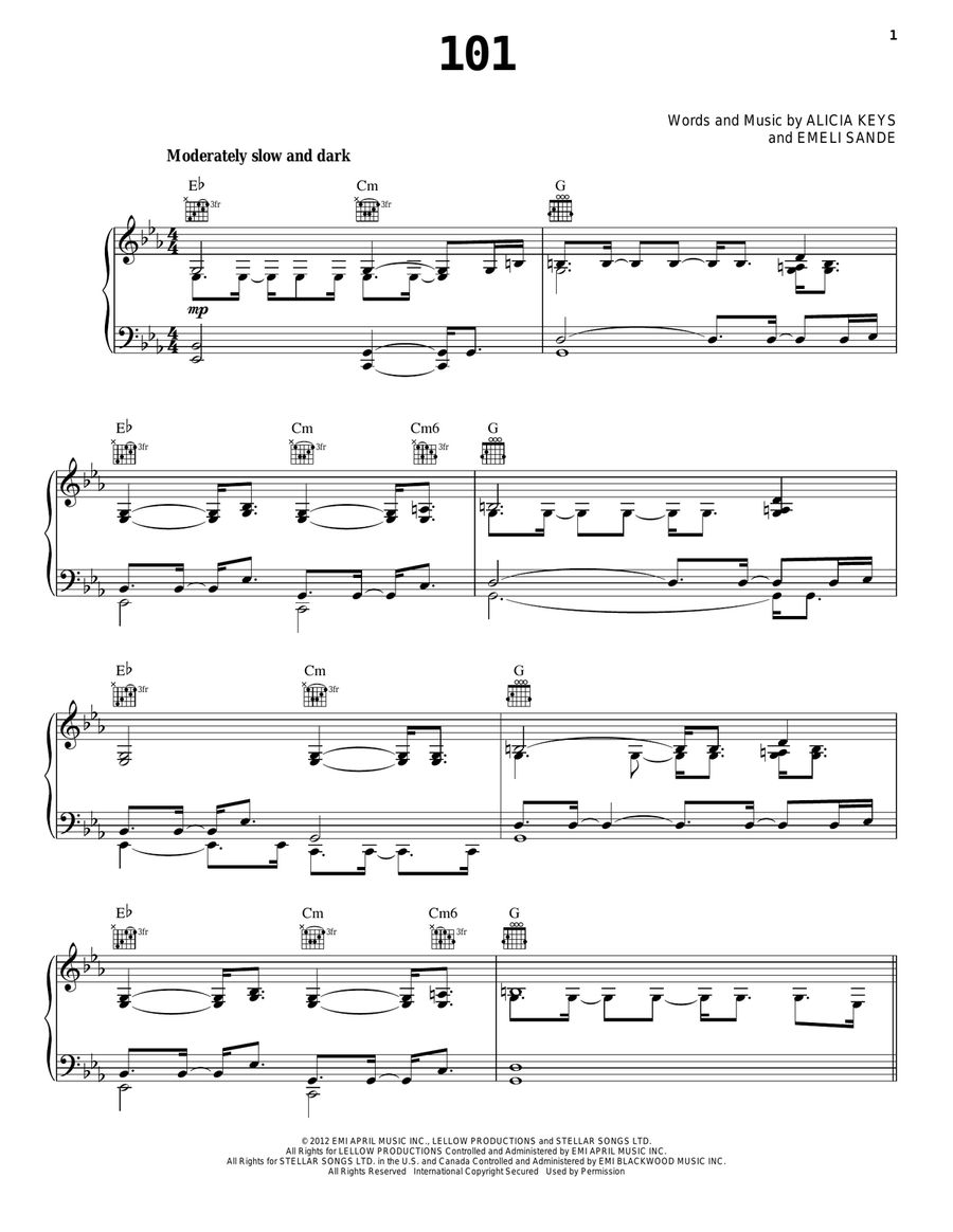 101 Acoustic Guitar scores gallery preview page 1