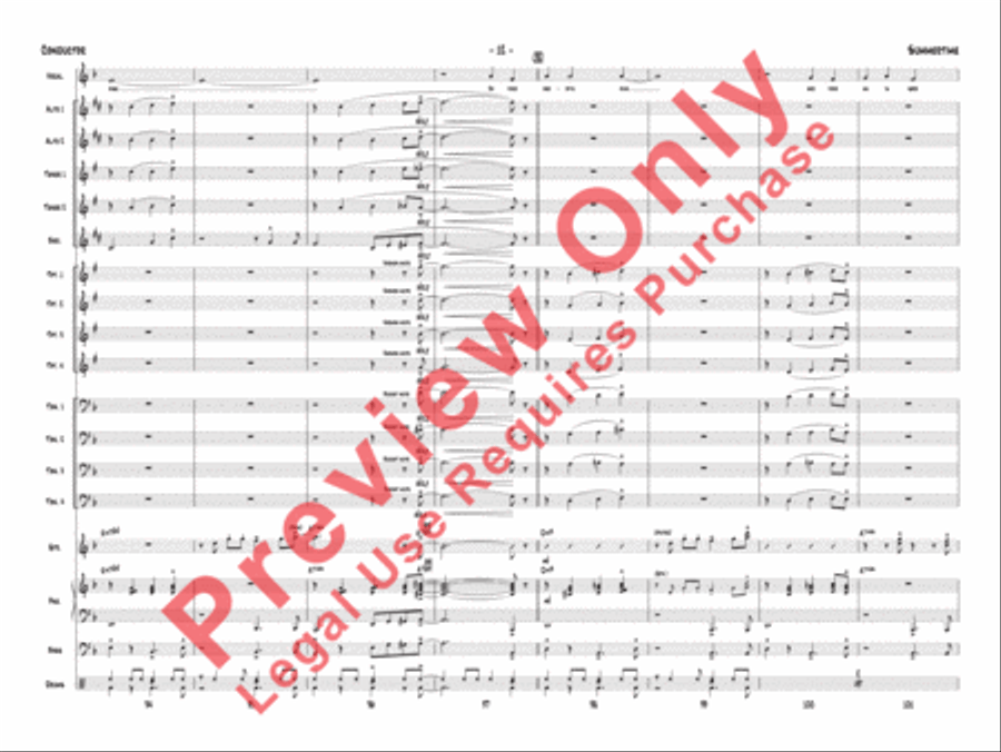 Summertime Jazz Ensemble scores gallery preview page 31