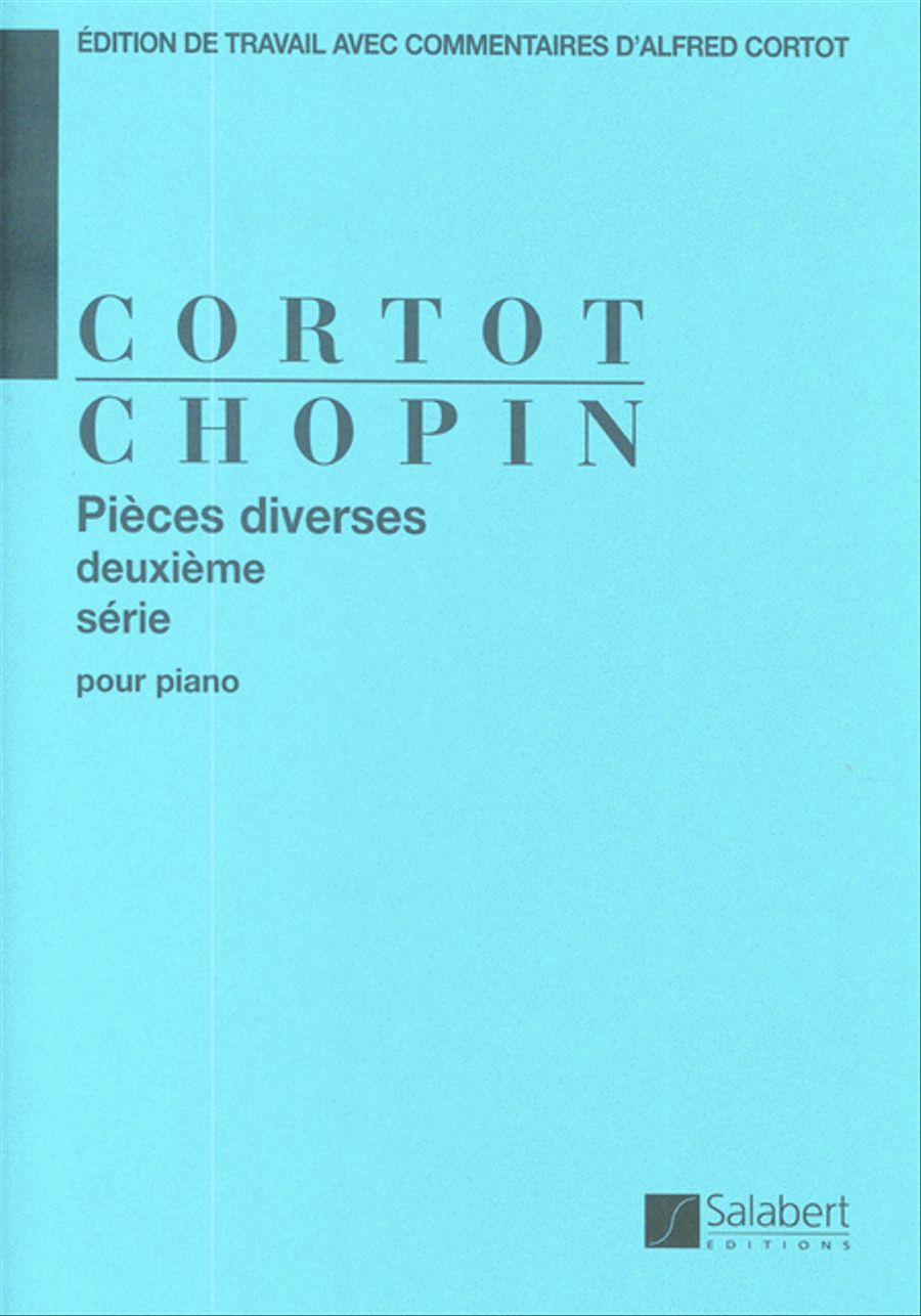 Pièces Diverses Op.46, 19, 45, 12 - 2eme volume Piano Solo scores gallery preview page 1