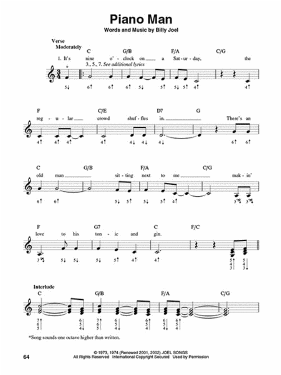 The Great Harmonica Songbook Harmonica scores gallery preview page 5