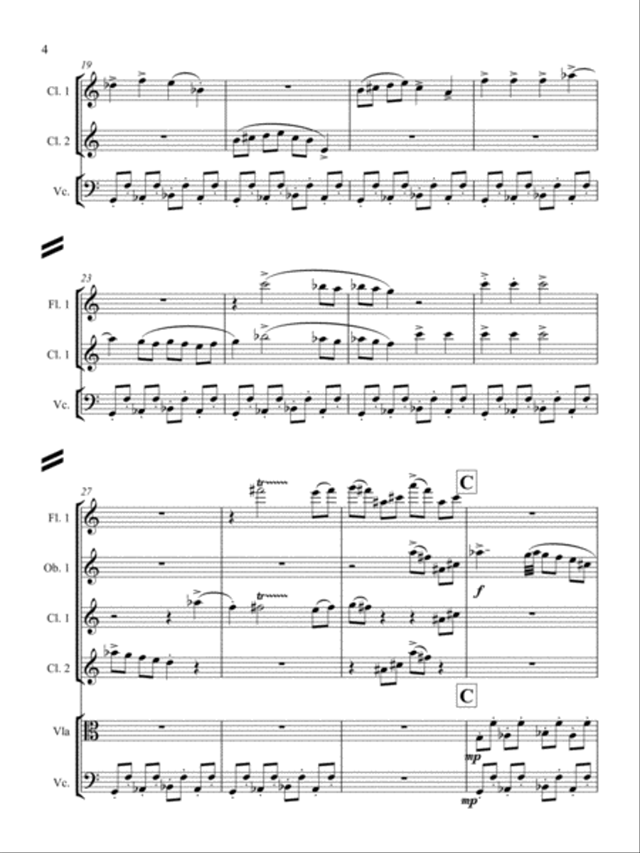 Dance of the Maenads Dance of the Maenads Full Orchestra scores gallery preview page 4