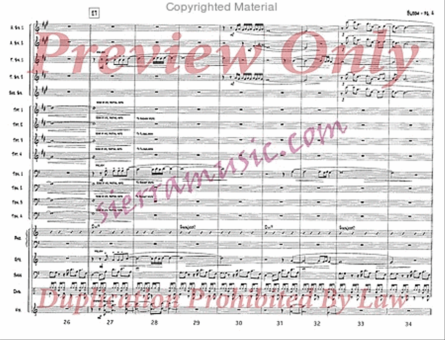 Bloom Jazz Ensemble scores gallery preview page 5