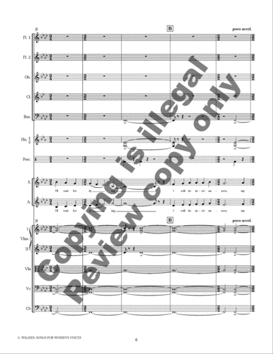 In Autumn (Orchestra Score) Choir scores gallery preview page 5