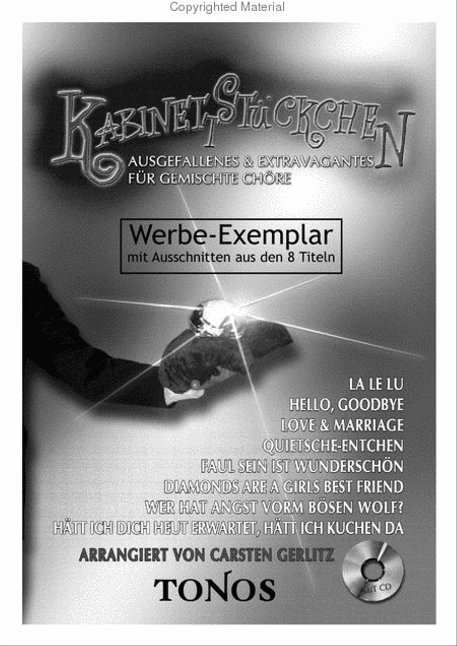 Kabinettstuckchen Kabinettstuckchen A Cappella scores gallery preview page 2