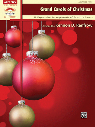 Book cover for Grand Carols of Christmas